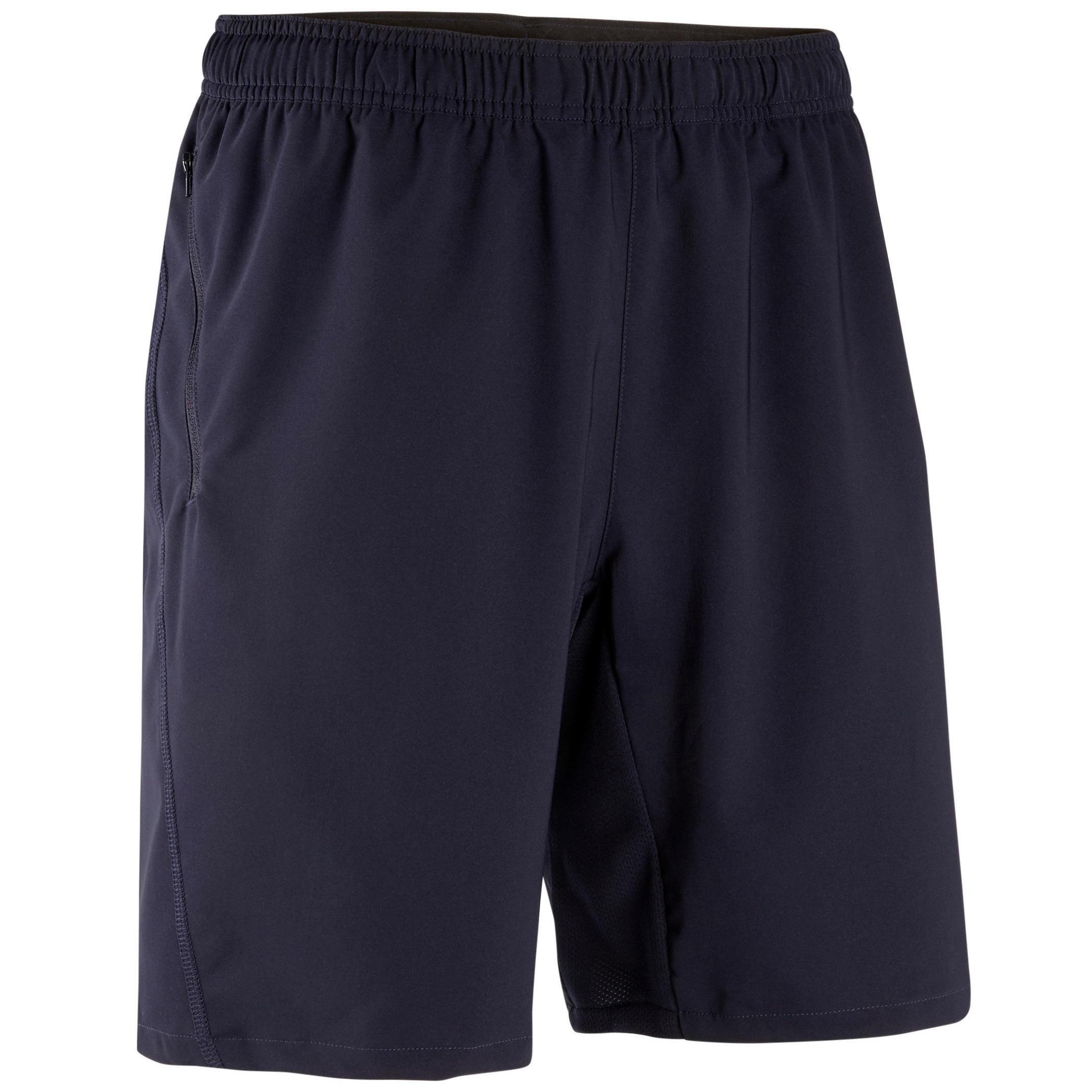 Шорты мужские для фитнеса Domyos 8600873 M темно-синие фото 1