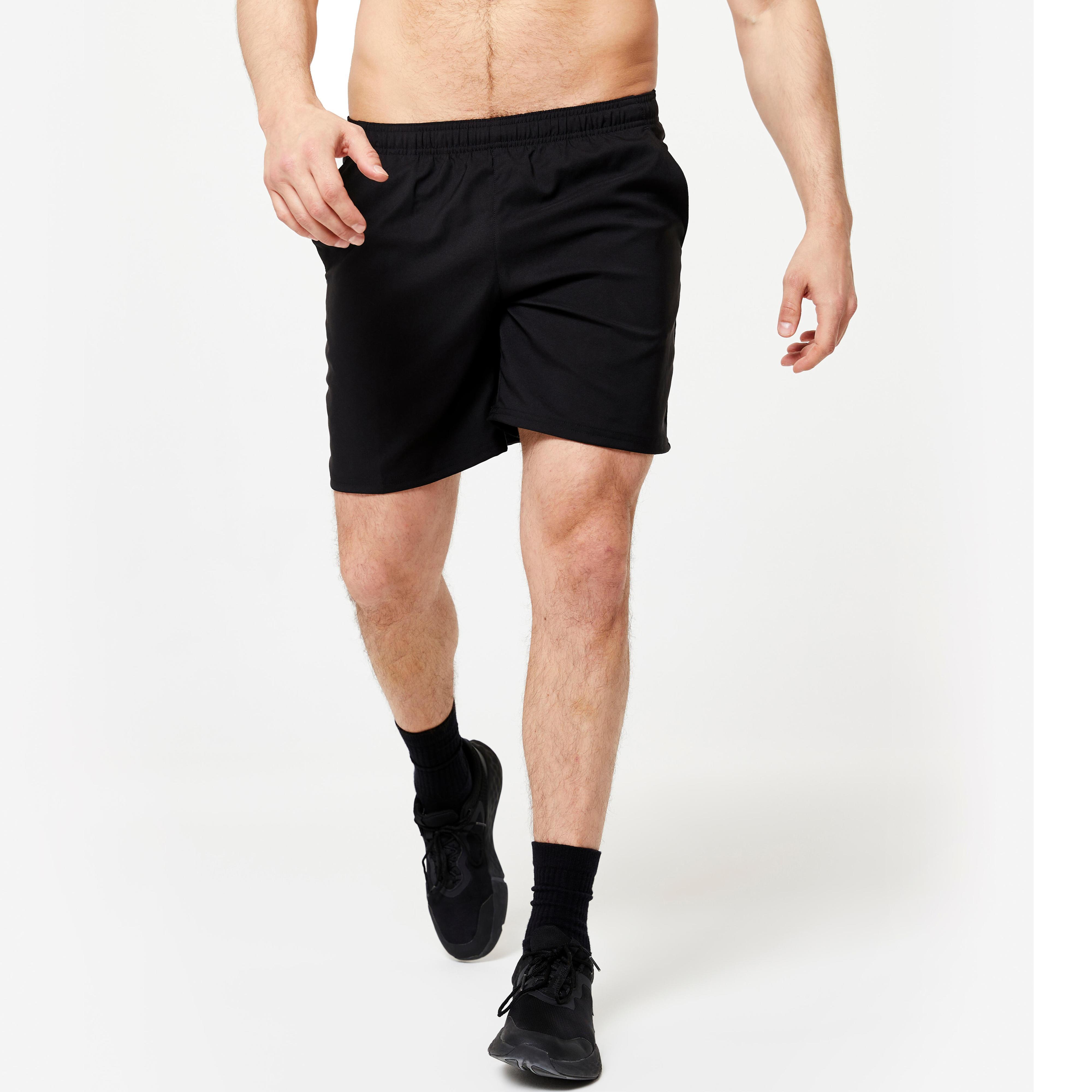 Шорты мужские для фитнеса Domyos FST 100 8506243 L черные фото 1