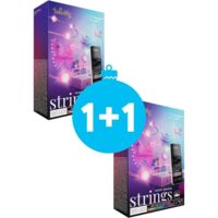 Smart LED Гирлянда Twinkly Strings USB 100 Heart-shaped RGB LEDs, Clear Wire, USB-C (TWKH100RGB-T)