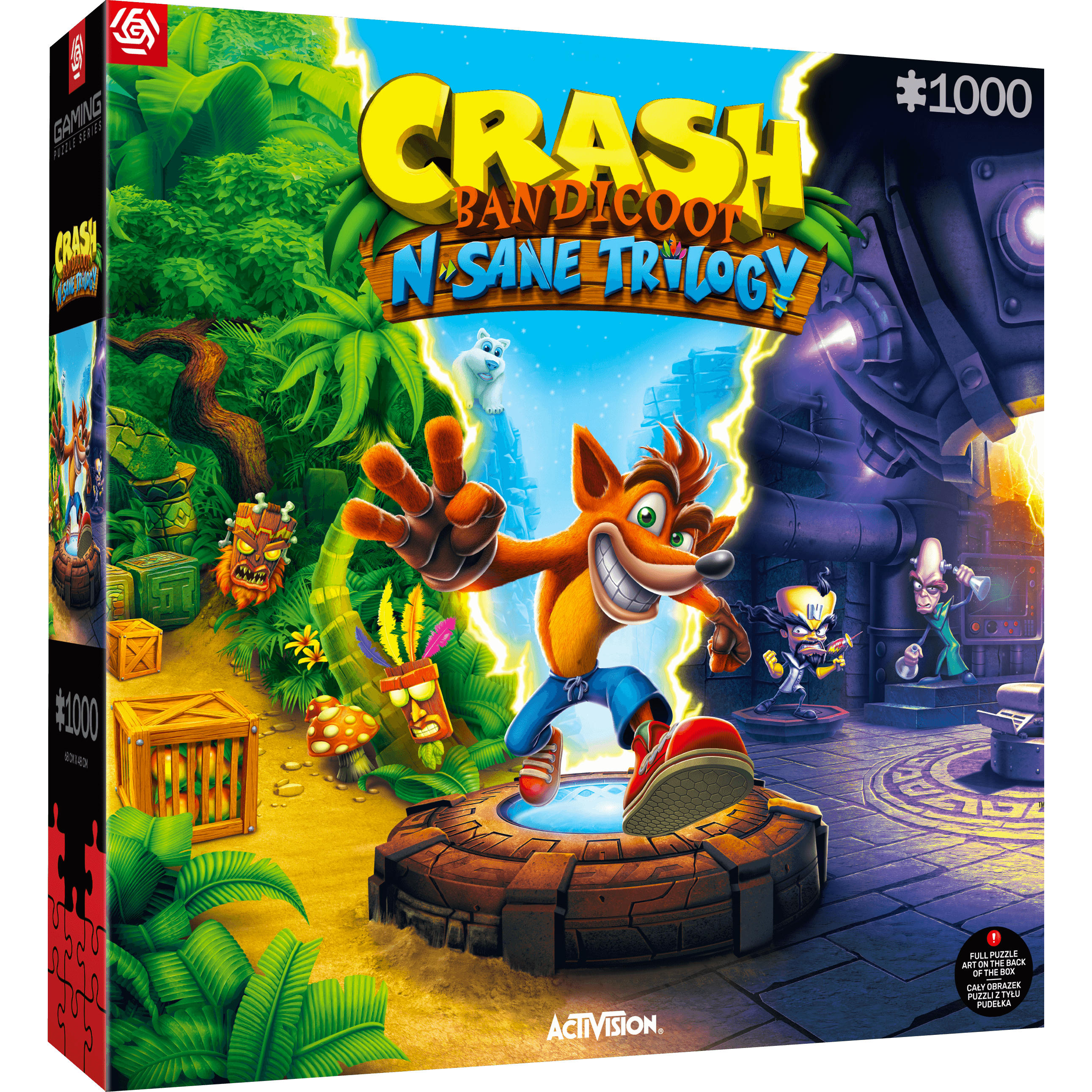 Пазл Crash Bandicoot N Sane Trilogy 1000 эл. (5908305247920) фото 1