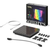 Smart LED Гірлянда Twinkly Squares 1 Starter Panel, RGB LED, USB-C, Black (TWQ064STW-01-BUSB)