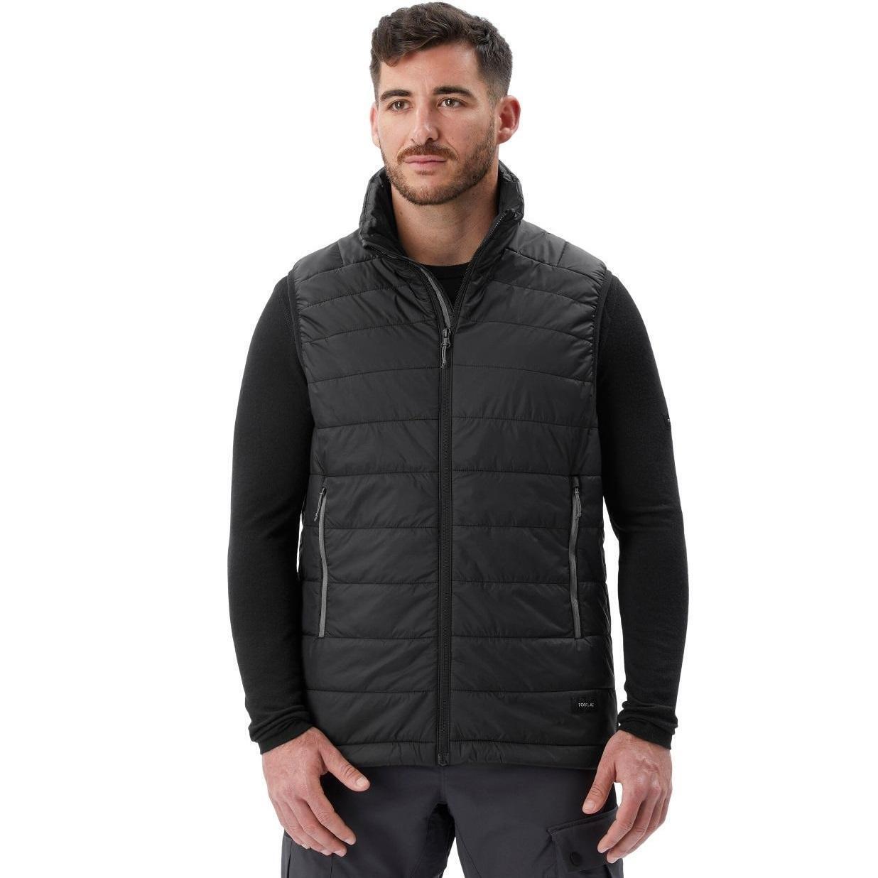 Жилет мужской для горного трекинга Forclaz Trek 100 8573837 XL черный фото 1