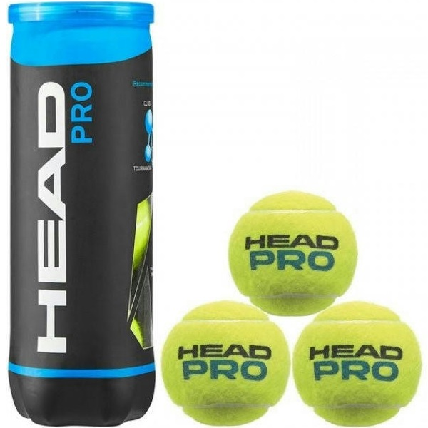 Мячи для тенниса HEAD ( 571603 ) 3B HEAD PRO - 6DZ 2023 фото 