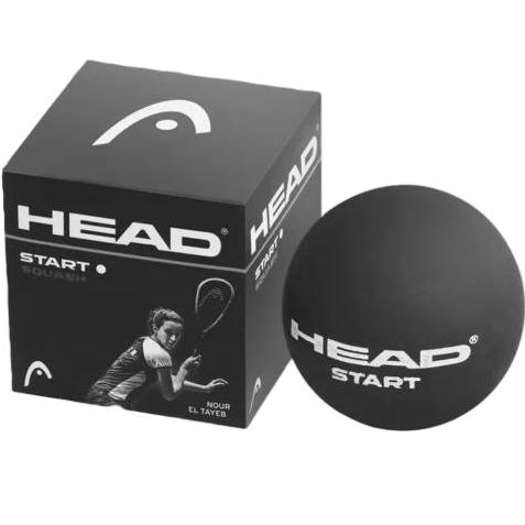 Мячи для сквоша HEAD (287346) START Squash Ball 2024 BK фото 