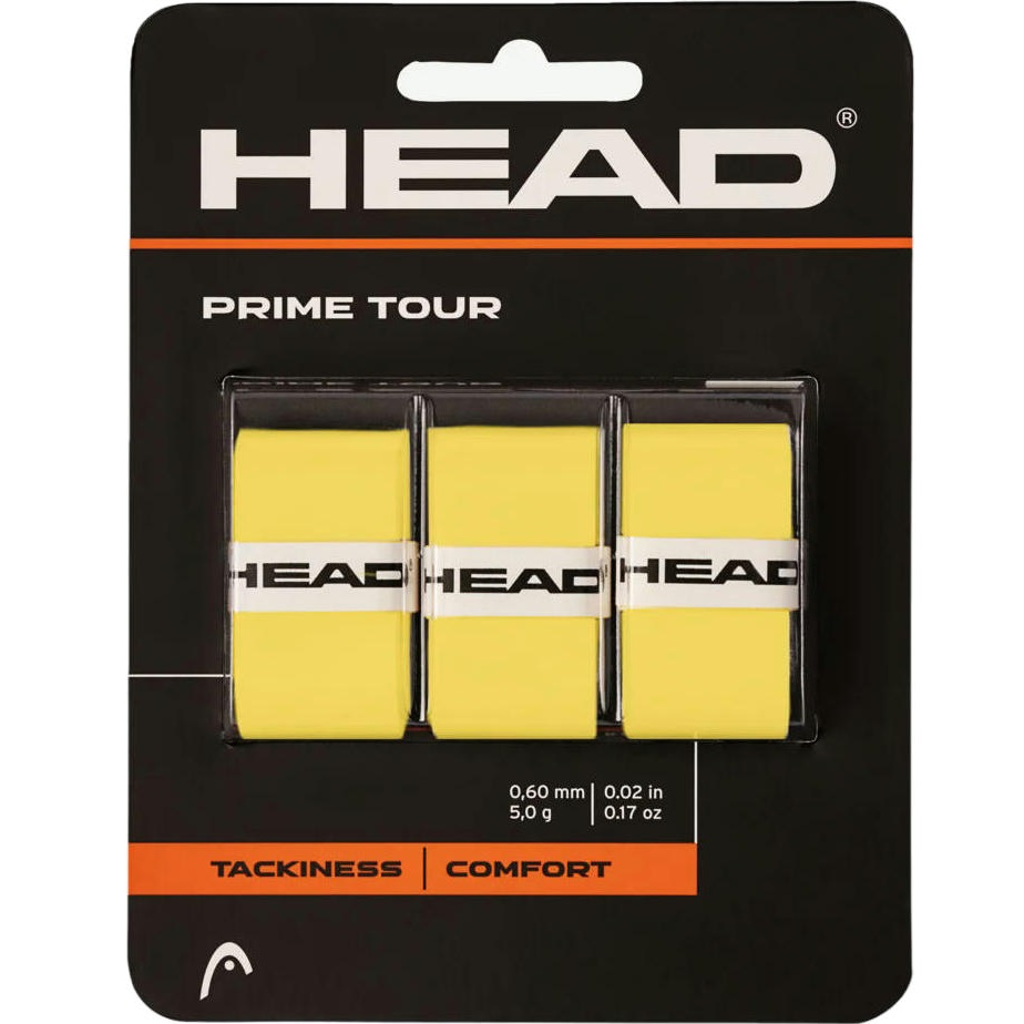 Овергрип HEAD ( 285621 ) Prime Tour 3 pcs Pack 2023 YWфото