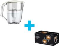 Фільтр-глечик Ecosoft Maxima 5л (3,5л очищеної води), жемчужний (FMVMAXIMAWECO)