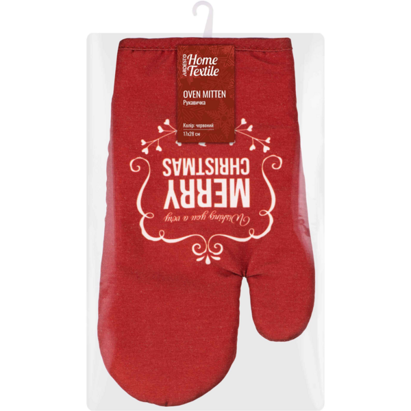 

Перчатка Ardesto Happy Holidays 17х28см, красный (ART05HH)