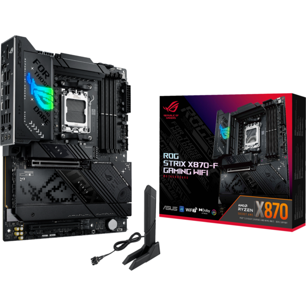 

Материнcкая плата ASUS ROG STRIX X870-F GAMING WIFI sAM5 (90MB1IV0-M0EAY0)