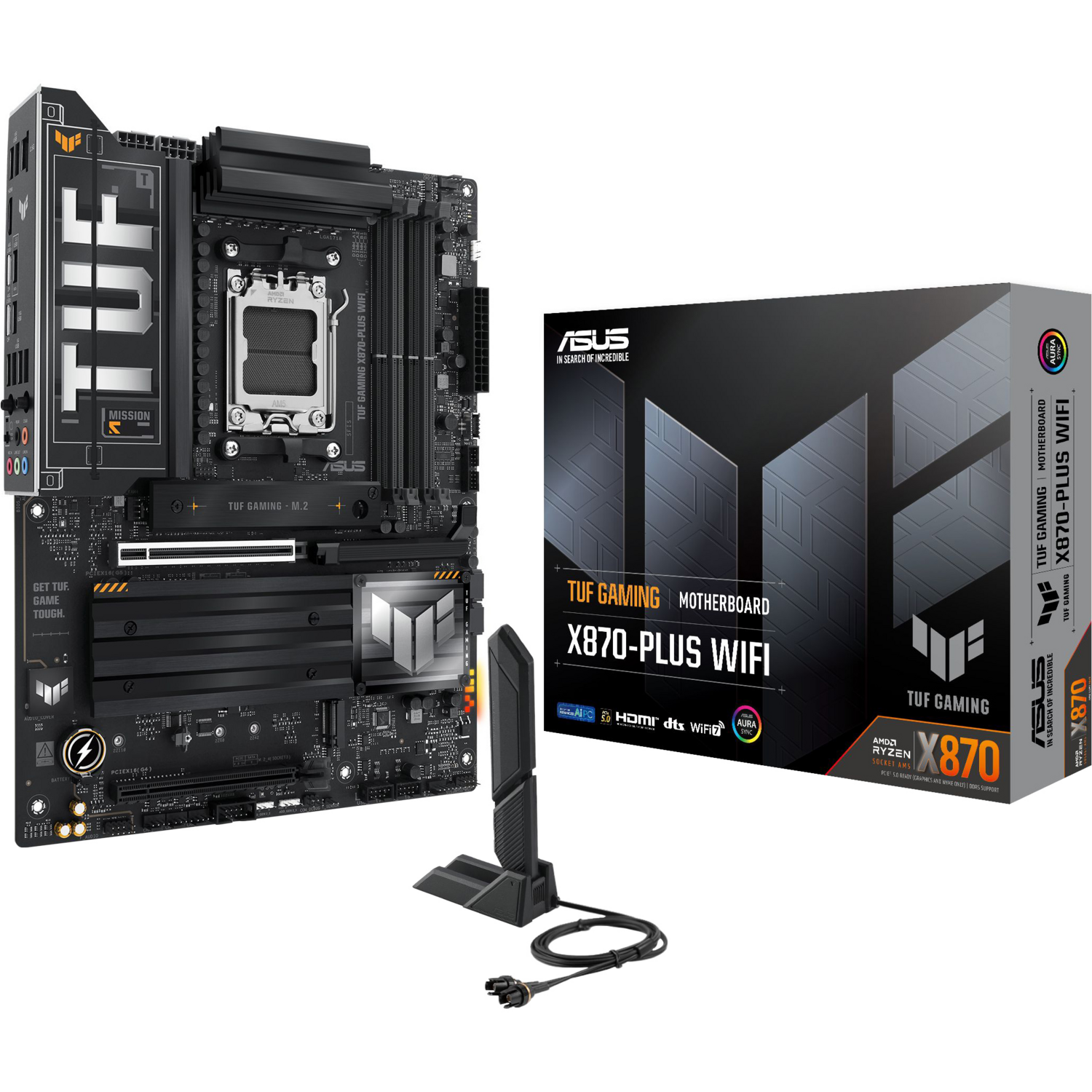 Материнcкая плата ASUS TUF GAMING X870-PLUS WIFI (90MB1IU0-M0EAY0) фото