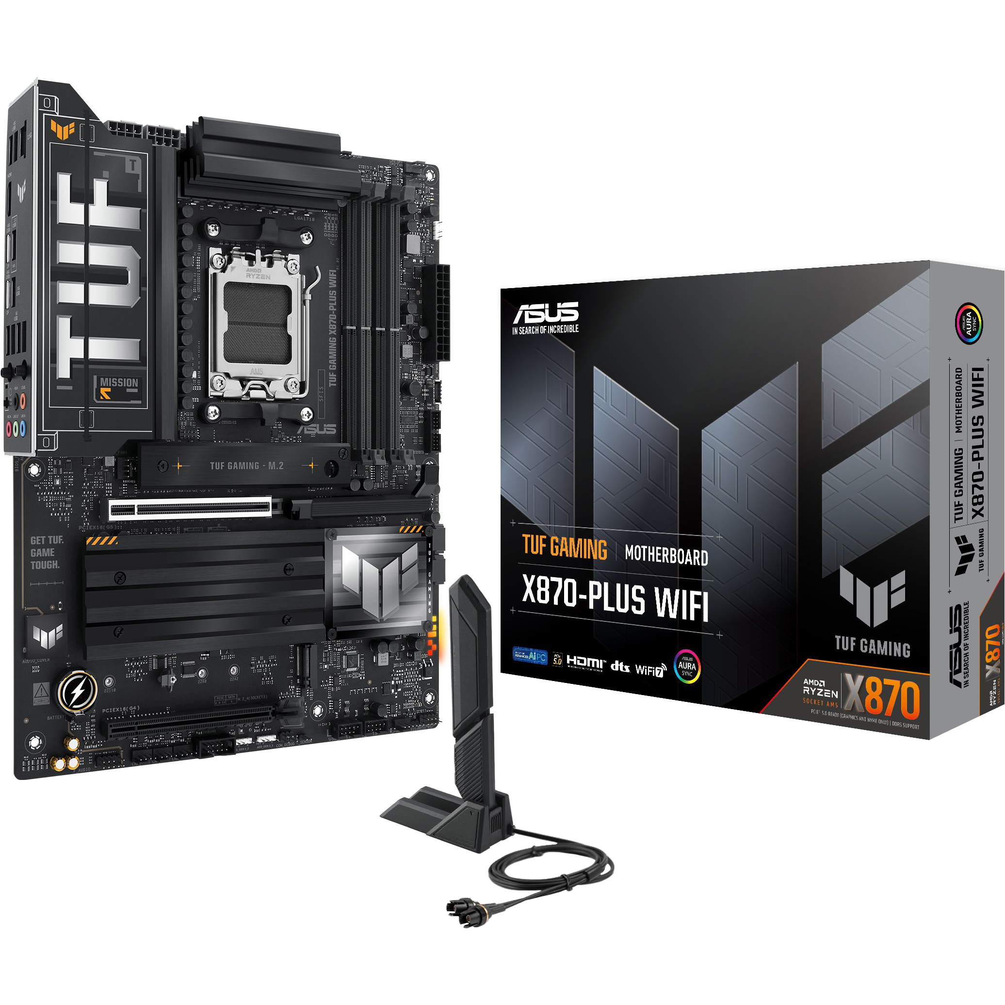 Материнcкая плата ASUS TUF GAMING X870-PLUS WIFI (90MB1IU0-M0EAY0) фото 1