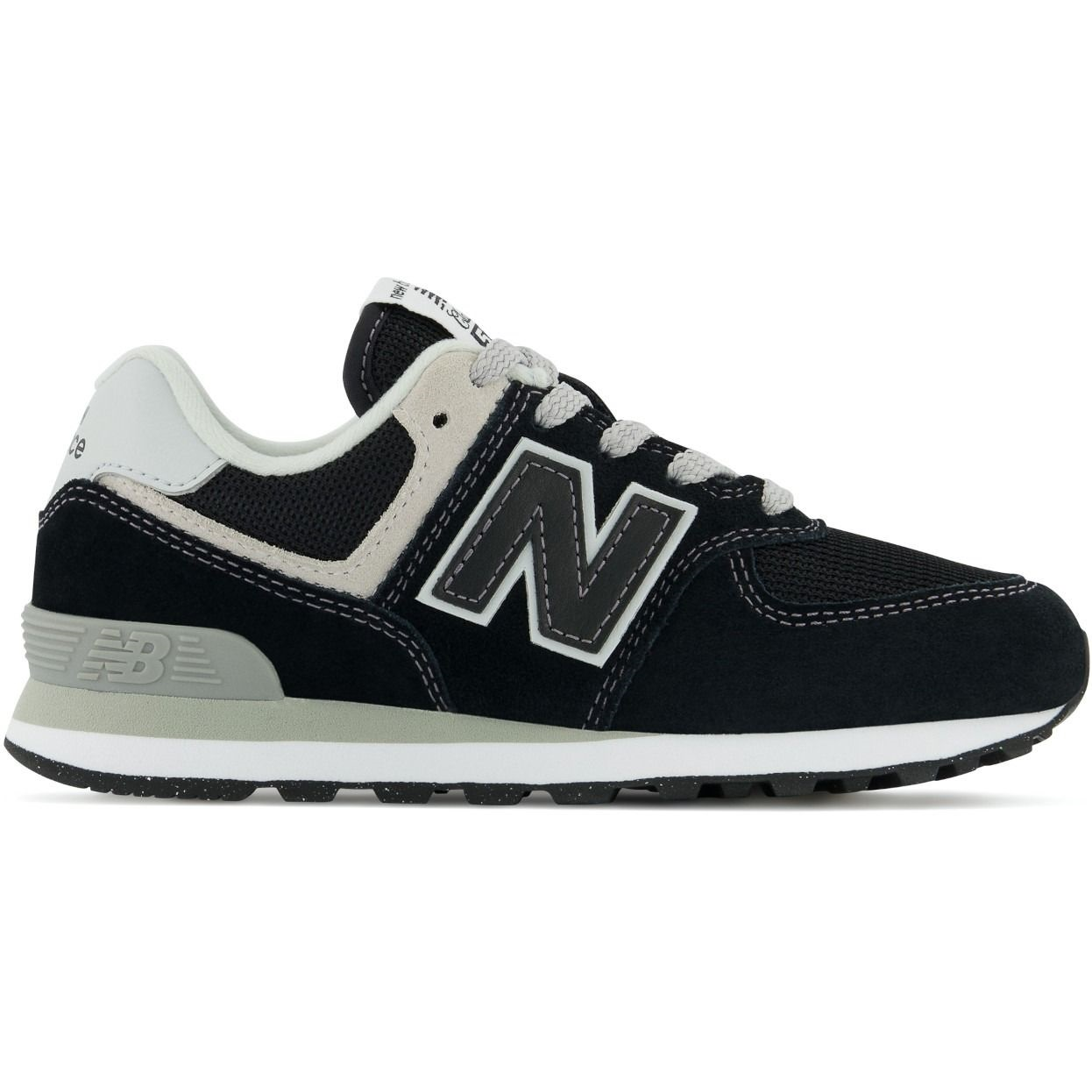 Кроссовки детские New Balance 574 PC574EVB 34.5 (2.5 US) черные фото 