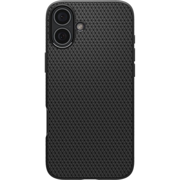 

Чехол Spigen для Apple iPhone 16 Plus, Liquid Air, Matte Black (ACS08066)