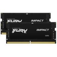 Пам'ять для ноутбука Kingston DDR5 16GB KIT (8GBx2) 4800 FURY Impact (KF548S38IBK2-16)