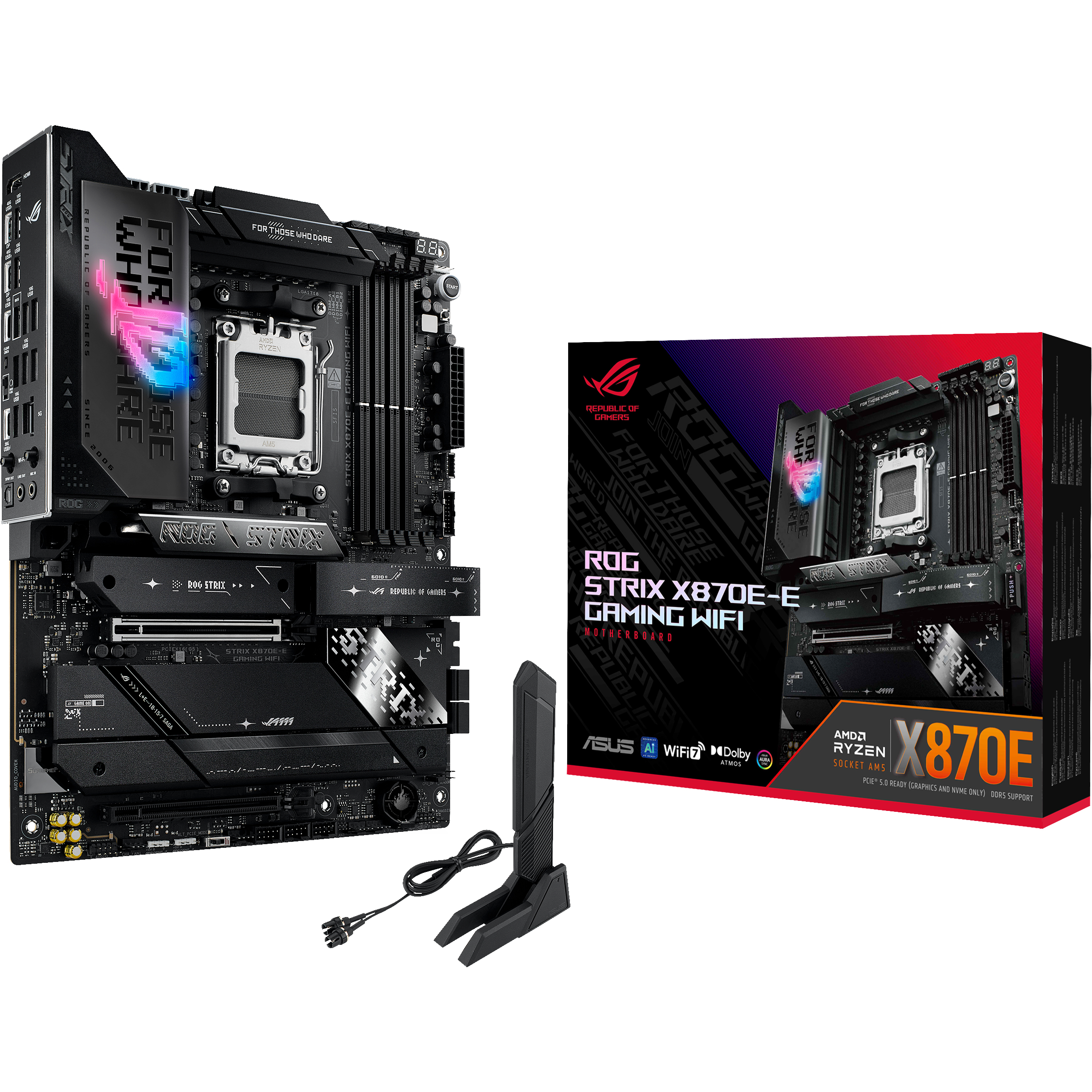 Материнcкая плата ASUS ROG STRIX X870E-E GAMING WIFI (90MB1IB0-M0EAY0) фото 1