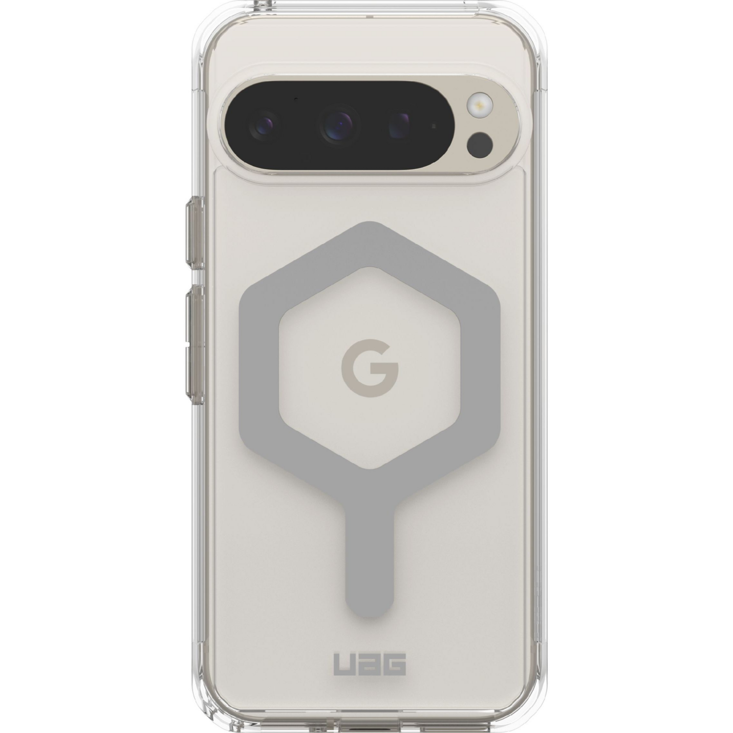 Чехол UAG для Google Pixel 9 Pro, Plyo Pro Magnetic, Ice/Silver (614458114333) фото 