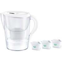 Фильтр-кувшин Brita Marella XL Memo MXPro 3.5л (2л очищенной воды) + 3 картриджа белый (1052782_55)