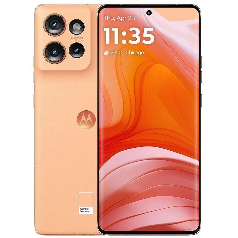 Смартфон Motorola Edge 50 12/512Gb Peach Fuzz (PB2U0011RS) фото 1