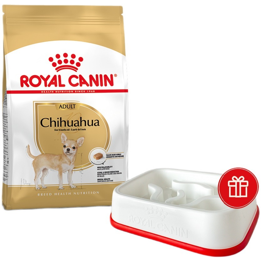 Сухой корм для собак породы Чихуахуа Royal Canin Chihuahua Adult 3кг + кормушка в подарок фото 