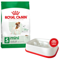 Сухой корм для собак Royal Canin Mini Adult мелких пород собак 4кг + кормушка в подарок