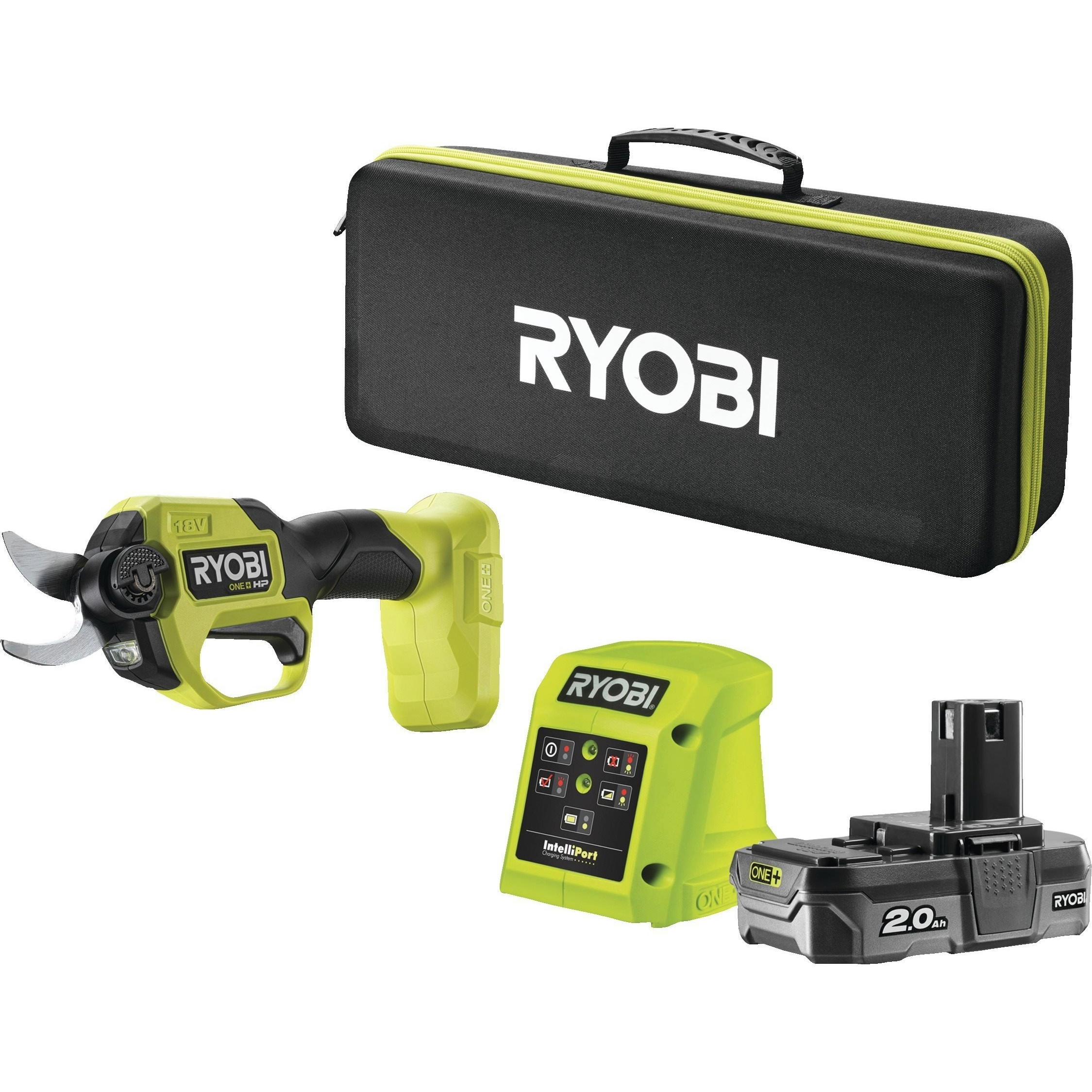 Секатор акумуляторний Ryobi ONE+ HP RY18SCXA-120T (5133005788)фото1