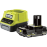 Набор аккумулятора и зарядного устройства Ryobi ONE+ RC18120-120C 18В 1х2Ач ЗУ 2А (5133005090)