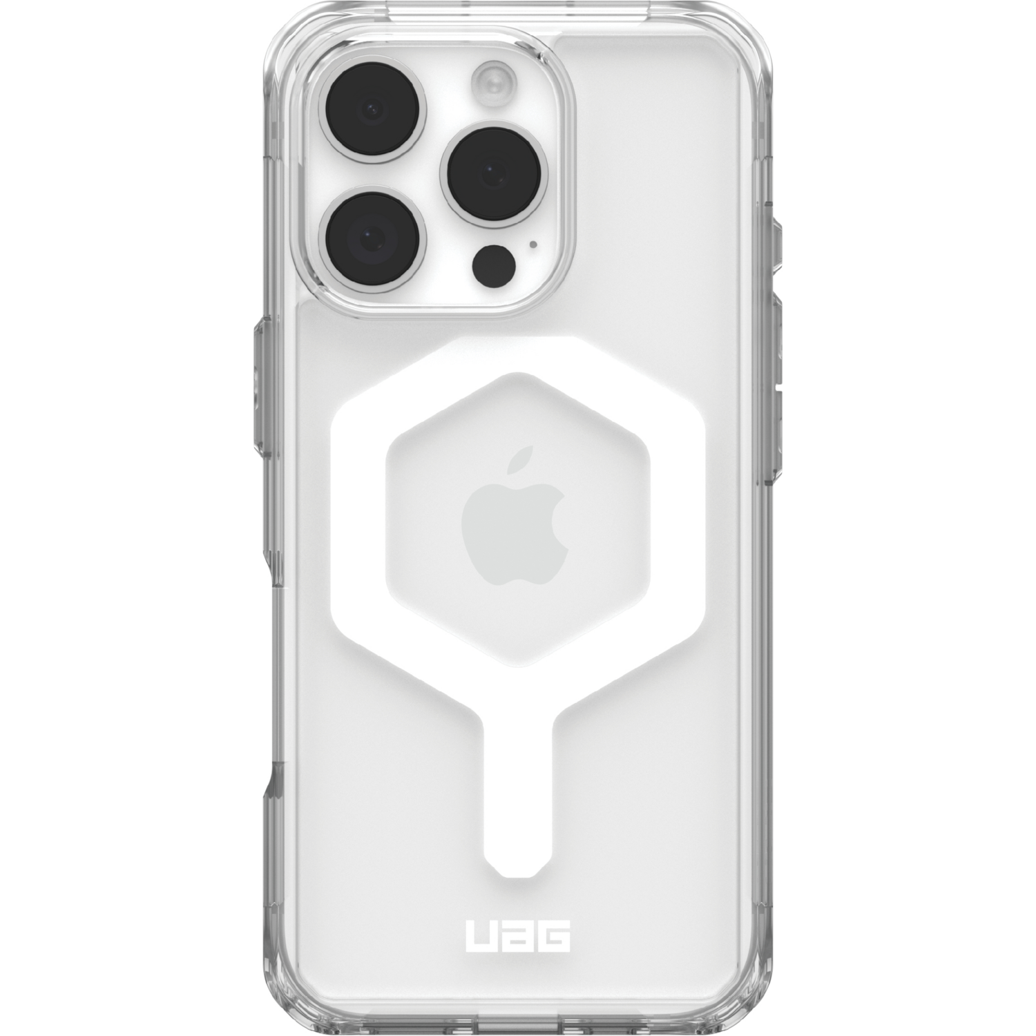 Чехол UAG для Apple iPhone 16 Pro, Plyo Magsafe, Ice/White (114480114341) фото 