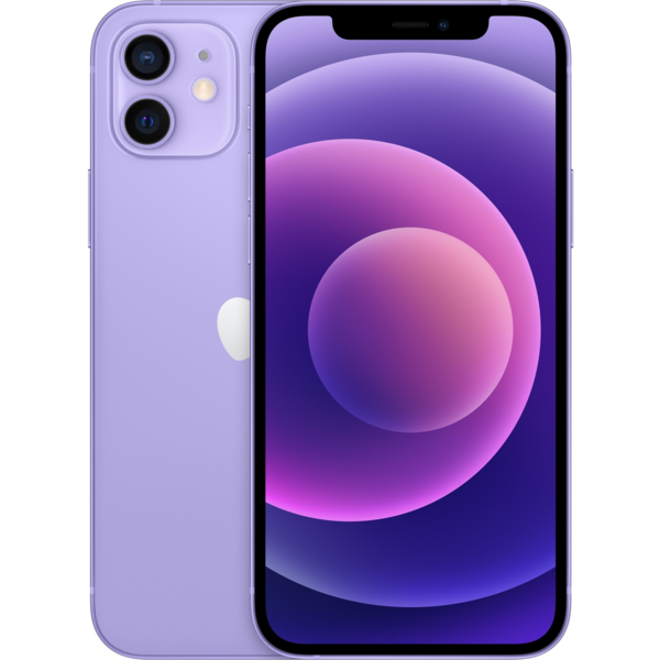 Акція на Смартфон Refurbished Apple iPhone 12 64GB Purple (Отличное состояние, А) від MOYO