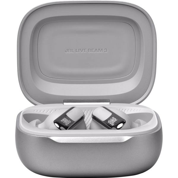 イヤホン JBL LIVE BEAM 3 silver Наушники JBL Live Beam 3 Silver (JBLLIVEBEAM3SIL) – купить в
