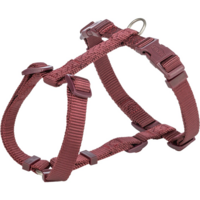 Шлея для собак Trixie Premium H-harness L 60–87 см 25 мм бордовая