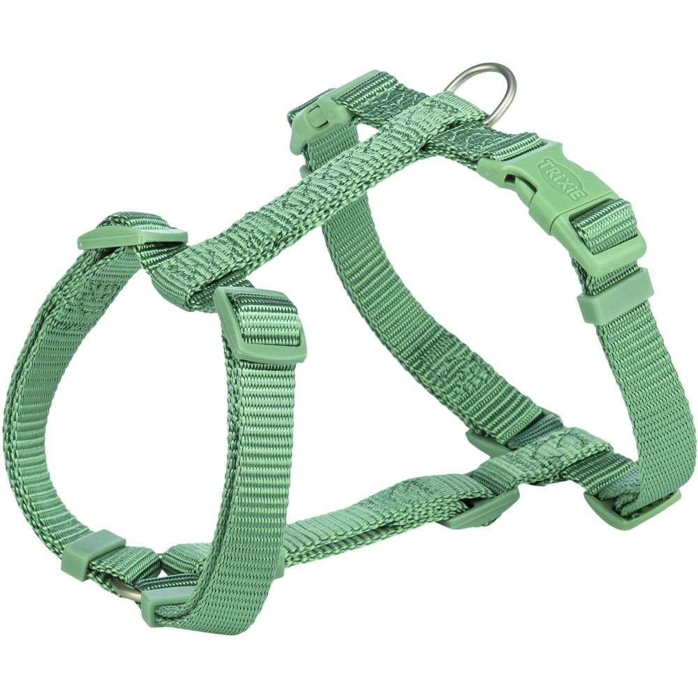 Шлея для собак Trixie Premium H-harness XXS–XS 20–32 см 10 мм светло-зеленая фото