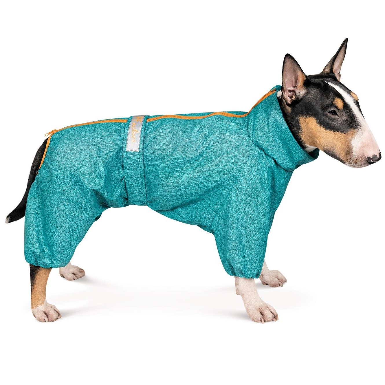 Дождевик для собак Pet Fashion Rain размер 6XL бирюзовый фото 