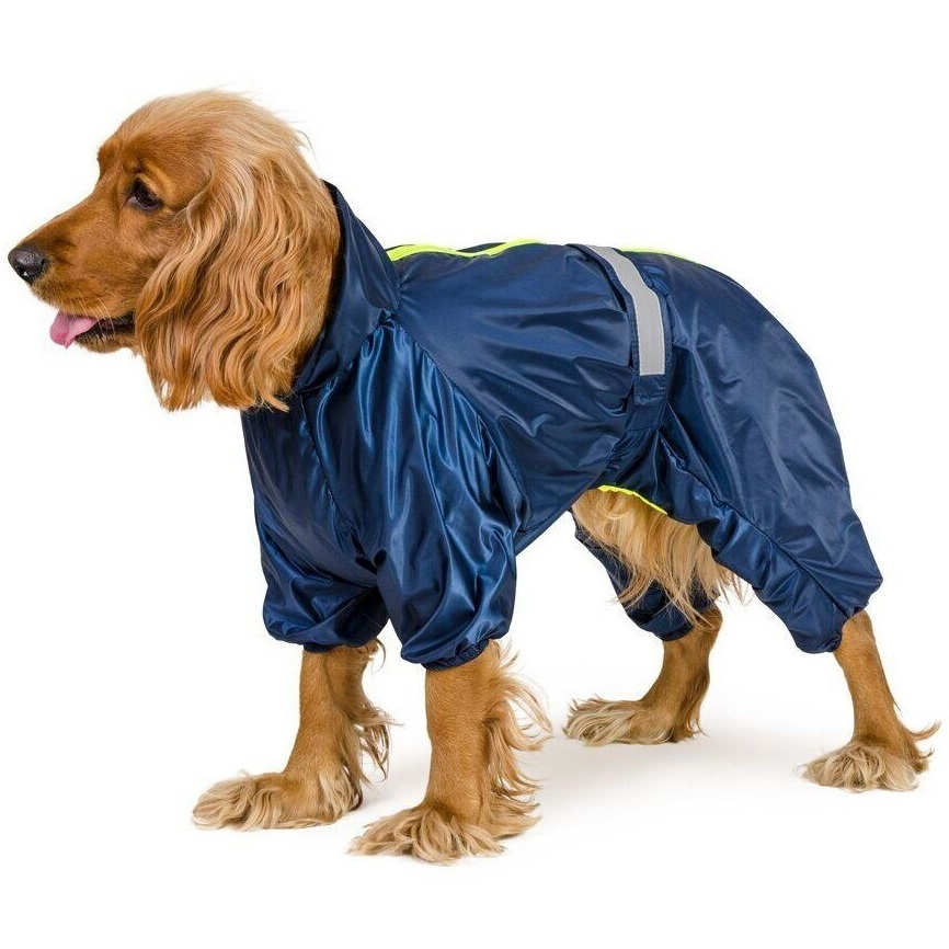 Дождевик для собак Pet Fashion Rain размер 2XL синий фото 