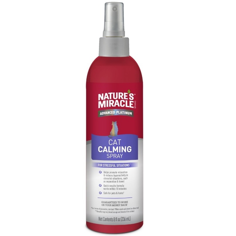 Спрей для котів Nature&#039;s Miracle Calming Spray заспокійливий 236 млфото