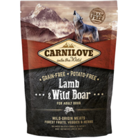 Сухой корм для собак всех пород Carnilove Lamb & Wild Boar ягненок и кабан 1.5 кг