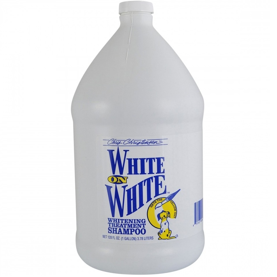 Шампунь для собак и котов с белой и светлой шерстью Chris Christensen White on White 3,8л фото