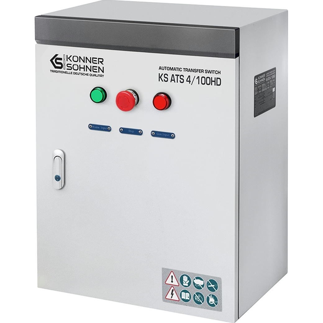 Блок автоматического ввода резерва Konner&Sohnen KS ATS 4/100HD, 230-400В, 100А 22.3кг фото 1