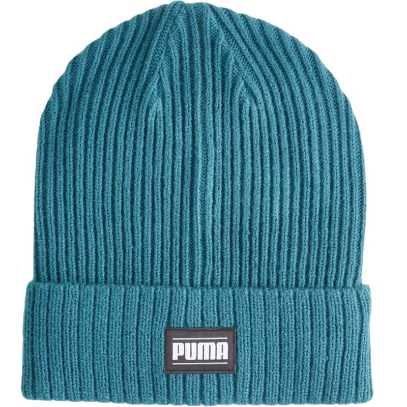 Шапка Puma Ribbed Classic Cuff Beanie 024038-11 Adult зеленафото