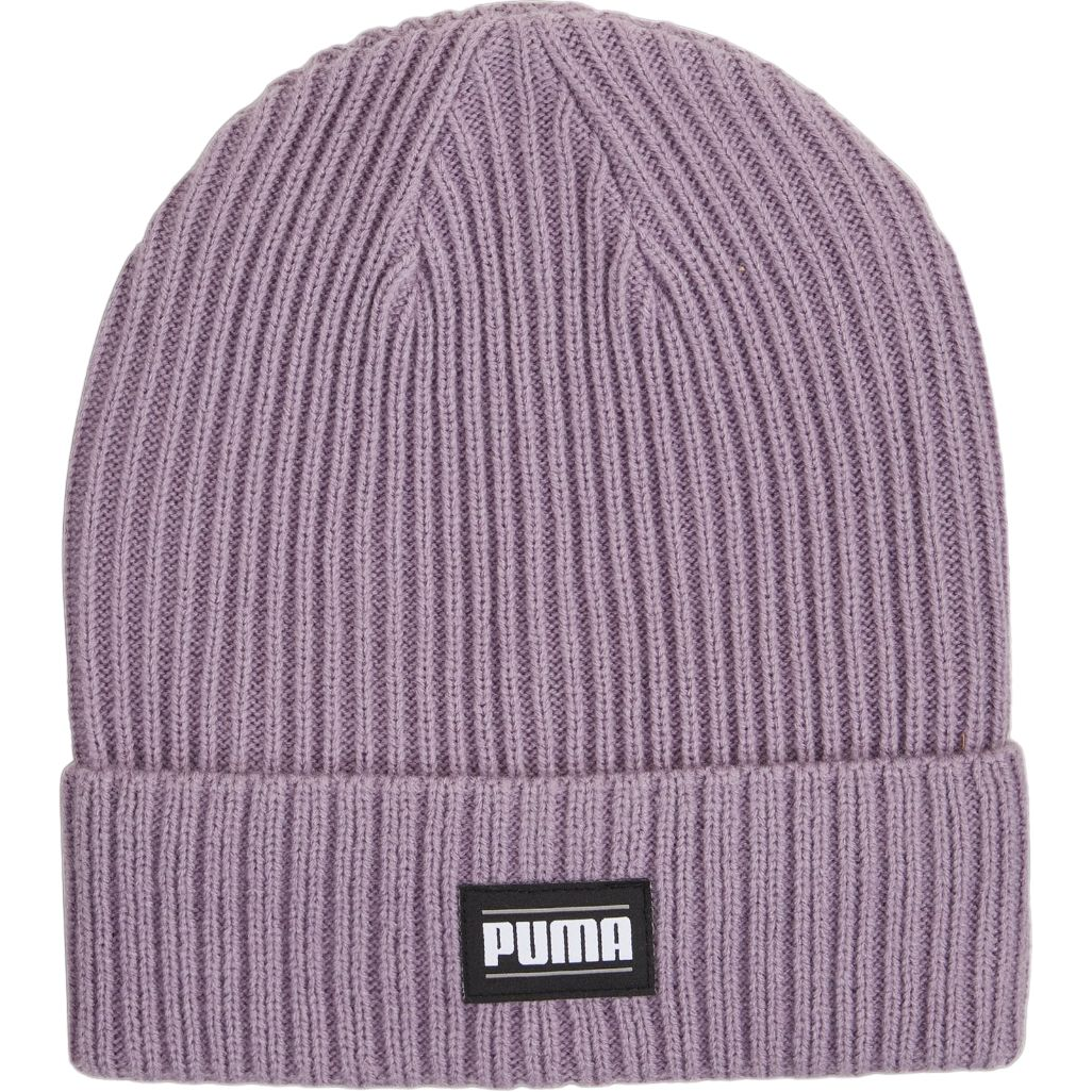 Шапка Puma Ribbed Classic Cuff Beanie 024038-19 Adult фіолетовафото