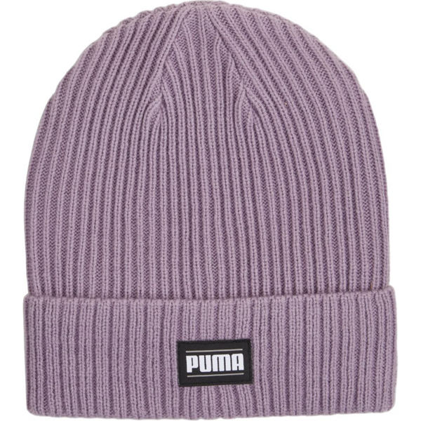 Акція на Шапка Puma Ribbed Classic Cuff Beanie 024038-19 Adult фиолетовая від MOYO