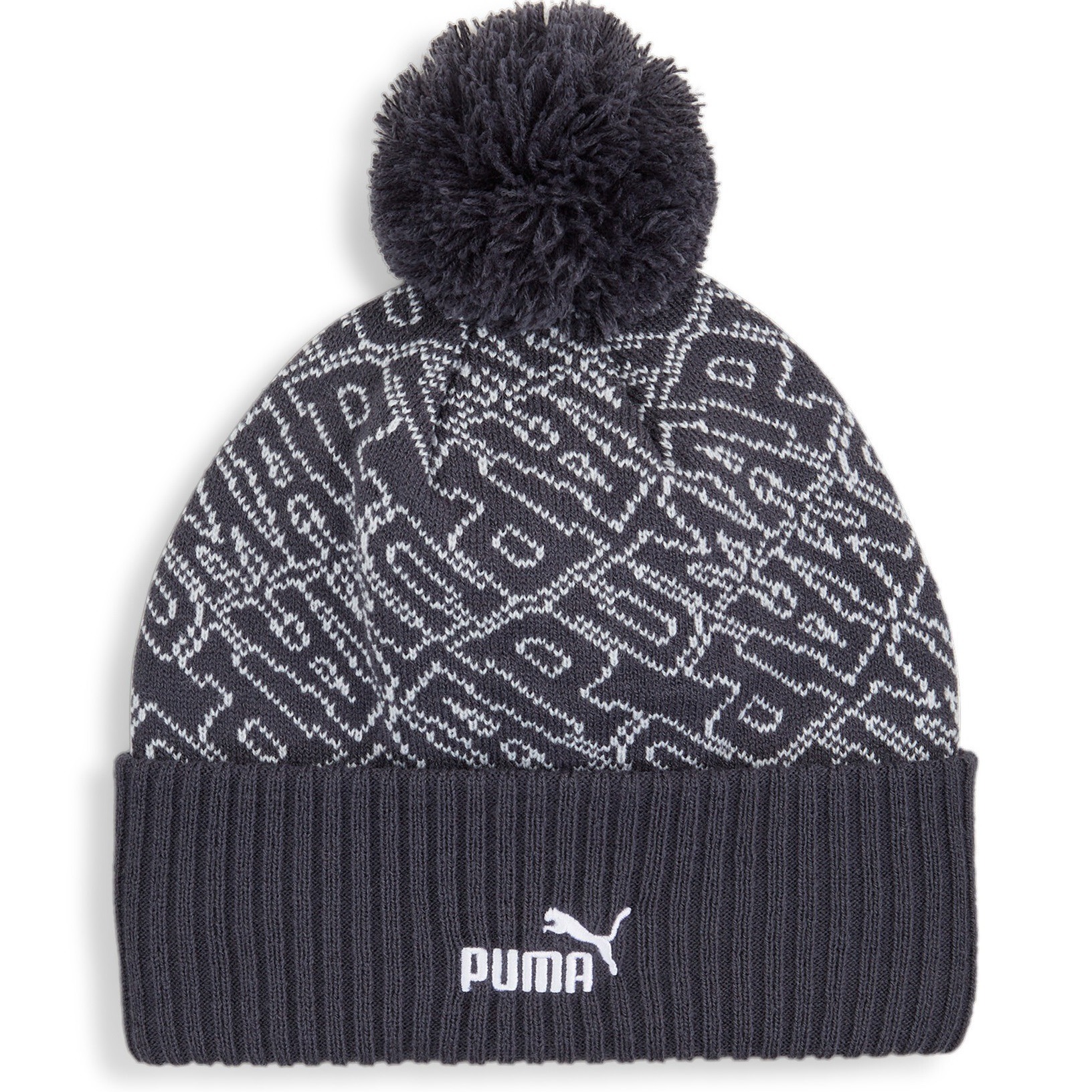 Шапка Puma Ess Pom Beanie 025469-03 Adult серая фото 1