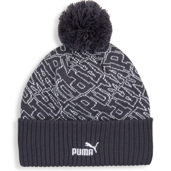 Акція на Шапка Puma Ess Pom Beanie 025469-03 Adult серая від MOYO