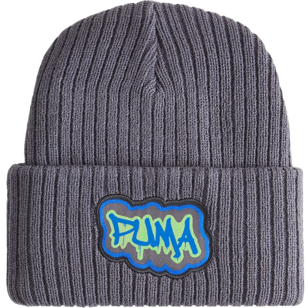 Шапка Puma Comic Beanie 025643-02 Youth серая фото 