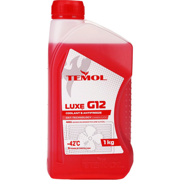 

Антифриз Temol Luxe G12 красный 1л (4820152381071)