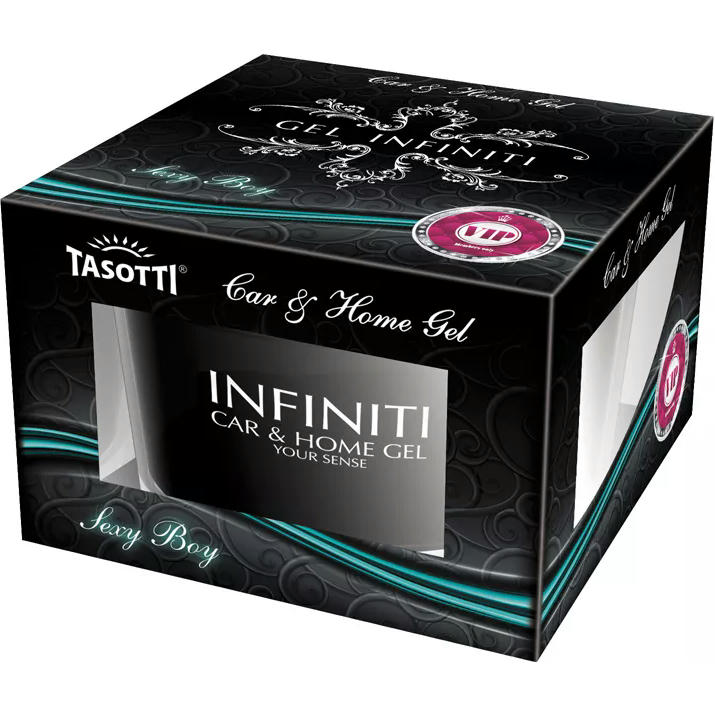 Ароматизатор Tasotti Gel Infiniti гелевий Sexy Boy 50 мл 111517 (5906190111517)фото