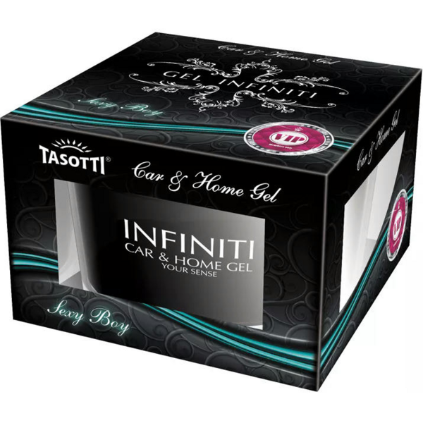

Ароматизатор Tasotti Gel Infiniti гелевый Sexy Boy 50 мл 111517 (5906190111517)