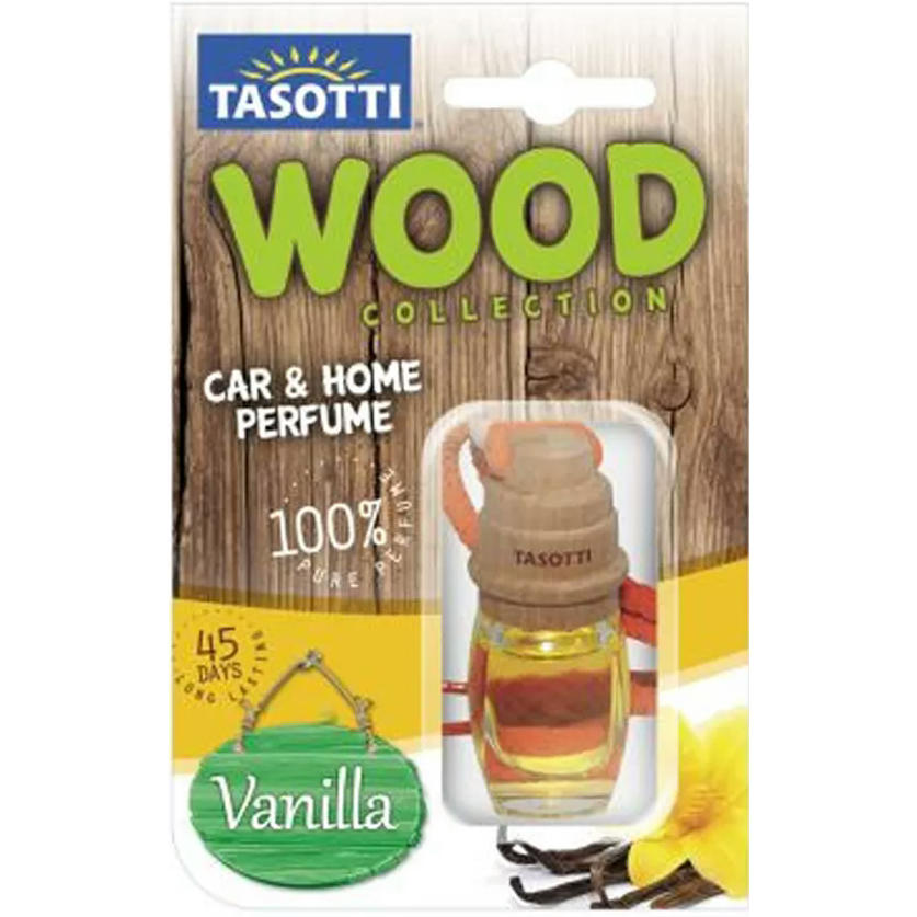 Ароматизатор Tasotti Wood пробковый Ваниль 7 мл 110367 (5906190110367) фото 