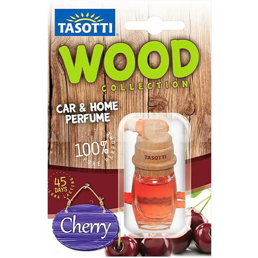 Ароматизатор Tasotti Wood пробковий Вишня 7 мл 110497 (5906190110497)фото1