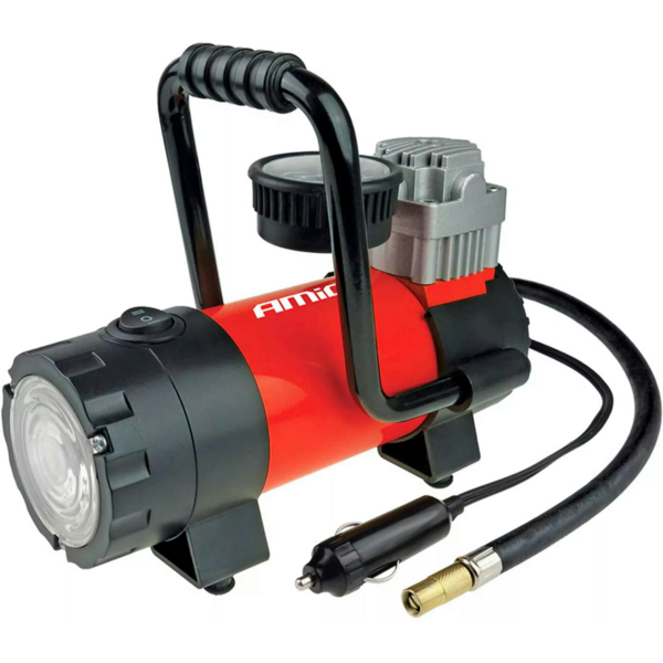 Автокомпрессор Amio HQ LED Acomp-06 12В 02180 (5903293021804)