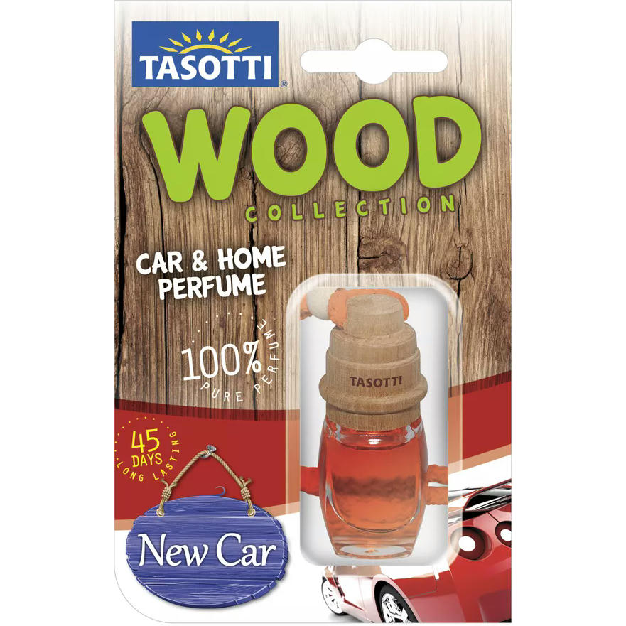 Ароматизатор Tasotti Wood пробковий Нова машина 7 мл 110411 (5906190110411)фото