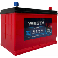 Автомобильный аккумулятор Westa 6CT-100 (0) Asia EFB